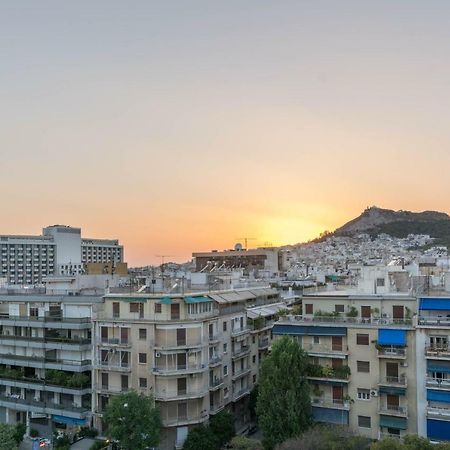 Top Floor Studio Near Metro&View&200Mbps Атина Екстериор снимка