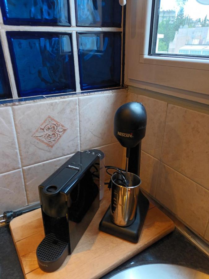 Top Floor Studio Near Metro&View&200Mbps Атина Екстериор снимка
