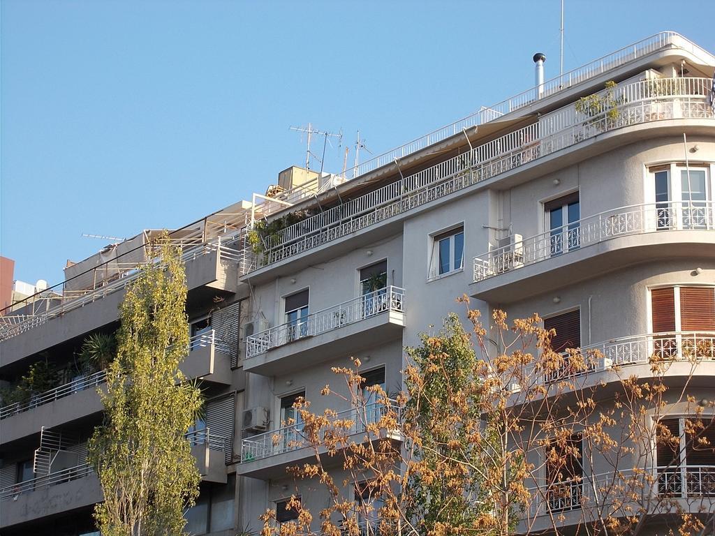 Top Floor Studio Near Metro&View&200Mbps Атина Екстериор снимка